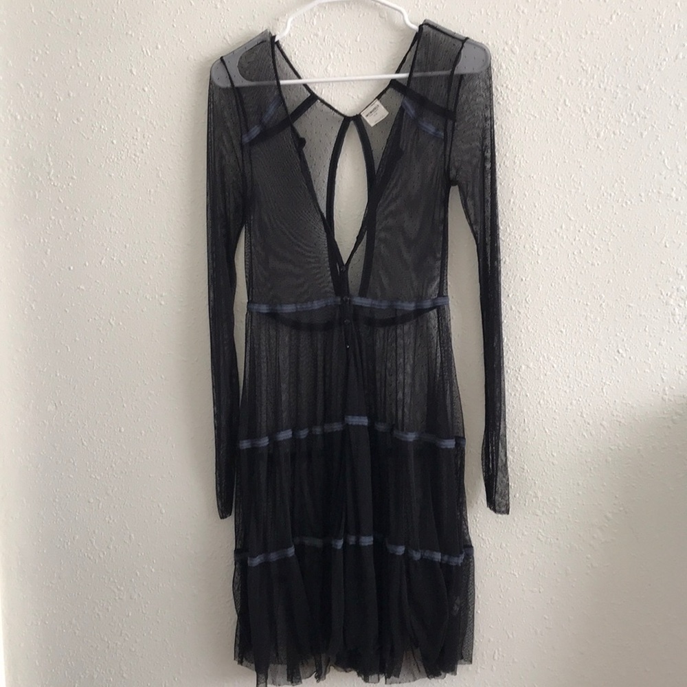 FREE PEOPLE MESH DRESS